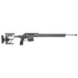 Cross PRS, Bolt Action, 308 Winchester, 24" Stainless Heavy Contour 5R Barrel, 2 Piece Free Floating Handguard With Steel Arca Rail, Steel Frame Folding Stock, Forward Angle PRS Style Grip, Cerakote Elite Concrete Finish, 10 Rounds CROSS-308-24B-PRS