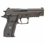 P226 Legion |9mm 4.4" Barrel Legion Gray Finish, w/ Night Sights, Optics Ready, SRT Trigger, G10 Grips, Three 15-Round Magazines