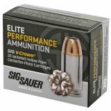 Elite Performance V-Crown .40 S&W 180 Grain Jacketed Hollow Point 985 FPS Box of 20 Rounds