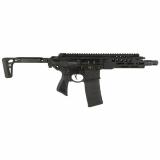 MCX, Rattler LT, Semi-automatic, SBR, 556NATO, 7.75" Barrel, Sig QD Flash Hider, Anodized Finish, Black, Sig Flatblade Match Trigger, M-LOK Handguard, Manual Safety, Folding Stock, 30 Rounds, 1 Magazine RMCX-556N-7B-LT-SBR