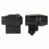 ROMEO MSR/Juliet Combo Kit, Red Dot Sight w/Juliet3-Micro Magnifier, 3X22, 2 MOA, Black, Includes 90 Degree Push-Button Flip-to-Side Magnifier Mount SORJMSR101