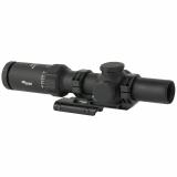 TANGO MSR, Rifle Scope, 1-10X26, First Focal Plane MSR BDC10 Reticle, Illuminated, 26mm Objective, 34mm Main Tube, Matte Finish, Black, Includes 1.53"34mm Alpha-MSR Cantilever Mount and Flipback Lens Covers SOTM11002