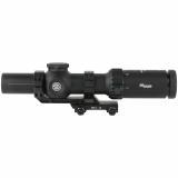 TANGO MSR, Rifle Scope, 1-10X26, First Focal Plane MSR BDC10 Reticle, Illuminated, 26mm Objective, 34mm Main Tube, Matte Finish, Black, Includes 1.53"34mm Alpha-MSR Cantilever Mount and Flipback Lens Covers SOTM11002