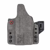 INCOG-X, Joint Collaboration with Haley Strategic, Inside the Waistband Holster, Fits Sig Sauer P320 Carry/X-Carry/Compact/X-Compact/M17/M18, Microfiber Suede Wrapped Boltaron Construction, Black, Right Hand INCOG-0-750-A-0-CX2-61
