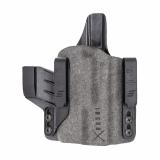 INCOG-X, Joint Collaboration with Haley Strategic, Inside the Waistband Holster, Fits Sig Sauer P365/X/XL with Light, Microfiber Suede Wrapped Boltaron Construction, Black, Right Hand INCOG-0-465-A-7-CX1-61