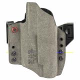 INCOG-X, Joint Collaboration with Haley Strategic, Inside the Waistband Holster, Fits Sig P320 with Large Light and Red Dot, Boltaron Construction, Suede Finish, Gray, Right Hand 1337168