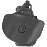 Model 7378, 7TS, ALS Slim Concealment Holster w/ Flexible Paddle and Adjustable Belt Loop, Fits 1911 Commander, Kydex, Black, Right Hand 7378-51-411