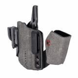 INCOG-X, Joint Collaboration with Haley Strategic, Inside the Waistband Holster, Fits Sig Sauer P365/X/XL, Integrated Magazine Caddy, Microfiber Suede Wrapped Boltaron Construction, Black, Right Hand INCOG-0-465-A-0-CX2-61-MC