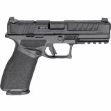 Echelon, Semi-automatic, Striker Fired, Polymer Framed Pistol, Full Size, 9MM, 4.5" Barrel, Melonite Finish, Black, Optics Ready Slide, Front Tritium Night Sight, Tactical Rack U-Dot Rear, 10 Rounds, 2 Magazines EC9459BLC-U