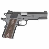 Garrison 1911 | 9MM, 5" Match Grade Barrel, Blued Finish, Black, Wood Grips, 3-Dot Combat Sights, Manual Thumb Safety, Grip Safety, 9 Rounds, 1 Magazine PX9419 Single Action Only, Semi-automatic, Metal Frame Pistol, Full Size