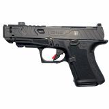 CR920P, 9mm, Black Frame, WAR POET Edition, Fluted Compensated Barrel Black, SS Rod, Grn Trit 1D