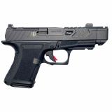 CR920P, 9mm, Black Frame, WAR POET Edition, Fluted Compensated Barrel Black, SS Rod, Grn Trit 1D