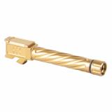 Match Grade, 4.5" Threaded Barrel, Spiral Fluted, 9MM, Fits Shadow Systems MR/XR Models, Titanium Carbo-Nitride Finish, Bronze SG9C-02-03TSPL-BRZ