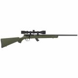 Mark II FXP .22 Long Rifle 21 Inch Barrel Matte Blue Finish OD Green Synthetick Stock AccuTrigger 10 Round