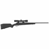 110 Apex Hunter XP Left Hand, Bolt Action, 6.5 Creedmoor, 24" Barrel, Black Finish, Synthetic Stock, 4Rd, Accutrigger, Detachable Box Magazine, 3-9x40 Vortex Crossfire II 57320
