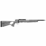 B22 Timberlite Thumbhole, Bolt Action Rifle, 22 WMR, 18" Carbon Wrapped Threaded Barrel, Gray Ambidextrous Thumbhole Stock, Matte Finish, Black, 10 Rounds 70518