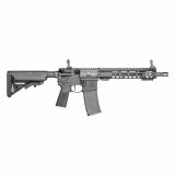 M&P 15, SBR, Semi-automatic Rifle, 223 Remington/556NATO, 11.5" Barrel, A2 Compensator, Anodized Finish, Black, 10.5" Free Float M-LOK Handguard, B5 Systems Type 23 P-Grip, Radian Raptor Charging Handle, Williams Folding Front and Read Sights, B5 Systems