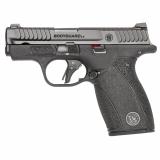 Bodyguard 2.0 Micro-Compact | 380 ACP, 2.75" Barrel, Armornite Finish, Black, Bright Dot Front Sight with Tritium Insert, U-Notch Rear Sight, Flat Face Trigger, No Thumb Safety, 2 Magazines, (1)-12 Round and (1)-10 Round