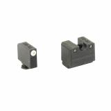 Tritium Pro, Sight Set, For Glock 42/43/43X MOS, Green Tritium, White Ring on Front Sight TG-TG231G3MW