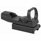 Dual Color Open Red Dot Sight Reg/Green Illuminated 5-MOA Reticle Matte Black