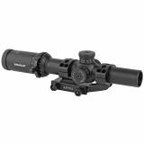 Omnia Riflescope 1-6x24mm Illuminated All-Purpose Tactical Reticle Matte Black Finish Includes Mount 30mm