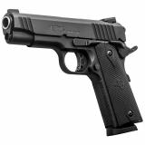 1911, Semi-automatic, Commander Size, 45 ACP, 4.25" Barrel, Steel Frame, Black Finish, 8Rd, Novak 1-191101COM
