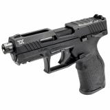 TX22 Generation 2, TORO, Semi-automatic, Striker Fired, 22LR, 4.1" Threaded Barrel, Manual Safety, Optic Ready, Matte Finish, Black, 2 Magazines (1) 22 Round and (1) 16 Round 1-2TX22P141