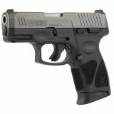G3C, Striker Fired, Semi-automatic, Polymer Frame Pistol, Compact, 3.26" Barrel, Matte Finish, Tungsten Slide, Black Frame, Fixed Front Sight With Drift Adjustable Rear Sight, 12 Rounds, 3 Magazines 1-G3C93C