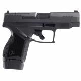 GX4XL TORO, Striker Fired, Semi-automatic, Polymer Frame Pistol, Micro-Compact, 9MM, 3.6" Barrel, Black Slide, Fixed Steel Front Sight, Drift-Adjustable Steel Rear Sight w/ Serrated Ramp, Optics Ready, Two Backstrap Options, 1-11 and 1-13 Round Magazines