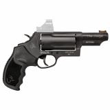 Judge Magnum T.O.R.O., Double Action, Alloy Steel Frame Revolver, Compact, 3" 410 Bore/.45 Long Colt, 3" Barrel, Fiber Optic Front Sight, Optics Ready, Rubber Grips, Oxide Finish, Black, 5 Rounds 2-4410P31MAG