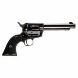Deputy, Single Action Only, Metal Frame Revolver, Full Size, 45 Long Colt, 5.5" Barrel, Matte Finish, Black, Wood Grips, Fixed Sights, 6 Rounds 2-D4551