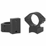 Light Weight Ring/Base Combo, 1" Med, Black Finish, Alloy, Fits Winchester Model 70 (.860) Standard Caliber and Short Mag, Montana 1999 940702