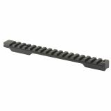 Picatinny Base, Fits Savage Long Action with Accutrigger, 8-40 Screws, Anodized Finish, Black PL0258725