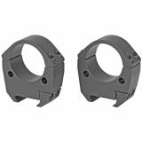 Modern Sporting Rings, Fits Picatinny Rail System, 30mm High, Black, Alloy TMS30H