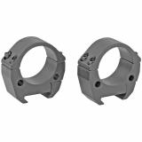Modern Sporting Rings, Fits Picatinny Rail System, 30mm Low, Black, Alloy TMS30L