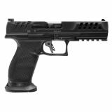 PDP Match Polymer Frame, Striker Fired, Semi-automatic, Polymer Frame Pistol, Full Size, 9MM, 5", Tennifer Finish, Black, 3 Dot Sights, Optic Ready, 18 Rounds, 3 Magazines 2872595