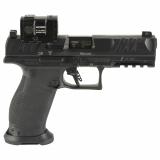 PDP, Striker Fired, Semi-automatic, Polymer Frame Pistol, Full Size, 9MM, 4.5" Barrel, Black, Aimpoint ACRO, PDP Pro Tritium Front and Rear Sights, Dynamic Performance Trigger, 18 Rounds, 3 Magazines 2881225PRO
