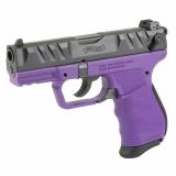 PD380, Double Action/Single Action, Hammer Fired, Semi-Automatic, Polymer Frame Pistol, Compact, 380ACP, 3.7" Barrel, Matte Finish, Purple, Manual Safety, 9 Rounds, 1 Magazine 5050511