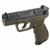 PD380, Double Action/Single Action, Hammer Fired, Semi-Automatic, Polymer Frame Pistol, Compact, 380 ACP, 3.7" Barrel, Matte Finish, Military Green, Manual Safety, 9 Rounds, 1 Magazine 5050515