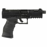 WMP SD | 22 Winchester Magnum, 4.9" Threaded Barrel, Matte Black Finish, 3 Dot Adjustable Sights, Optics Ready, 15 Rounds, 2 Magazines, Includes 3 Optic Plates, Semi-automatic, Double Action, Polymer Frame Pistol