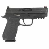 WCP320, Semi-automatic, Striker Fired, Carry, 9MM, 3.9", Black, 17Rd, 2 Magazines, Curved Trigger, Fiber Optic Front Sight, Poly, DLC SIG-WCP320C-9BATC