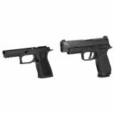 WCP320, Semi-automatic, Striker Fired, Full Size, 9MM, 4.7, Black, 17Rd, 2 Magazines, Curved Trigger, Fiber Optic Front Sight, Poly, DLC SIG-WCP320F-9BATC