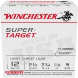 Super Target, 12 Gauge 2.75", #9, 1 1/8 oz, 25 Round Box TRGT129