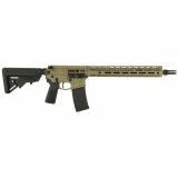Type 15, Semi-automatic Rifle, AR, 556 NATO, 14.5" Barrel with Pinned Silencer Co ASR Muzzle Device (16" OAL), Cerakote Finish, Flat Dark Earth, Mid Length Gas System, 13.7" Free Float M-LOK Handguard, Hiperfire EDT2 Heavy Gunner Trigger, B5 Stock and Gr
