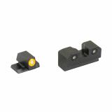 R3D 2.0, Tritium Night Sight, Fits Canik TP9SF, Orange Front Outline, Green Tritium Front/Rear CK-R201P-6N