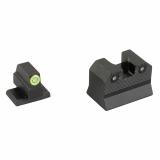 R3D, 2.0, Tritium Night Sight, For HK VP9, Suppressor Height, Green Front Outline, Green Tritium Front/Rear HK-R202P-6G